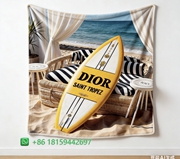 Dior Throw Blankets